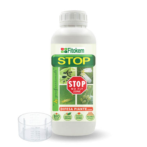 STOP - Contro insetti e parassiti Difesa piante olio di neem biologico naturale