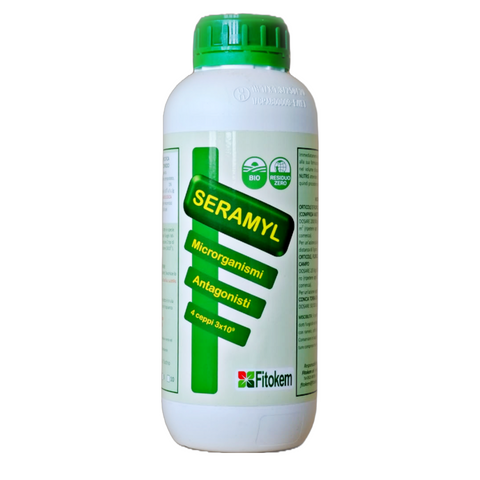 SERAMYL - 1L  - Inoculo di funghi utilizzo da 25/30&deg; Difesa piante olio di neem biologico naturale