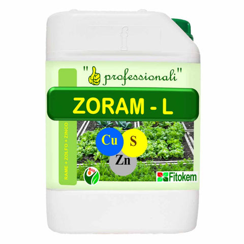 Zoram - L Rame zolfo zinco 5Kg Difesa piante biologico naturale