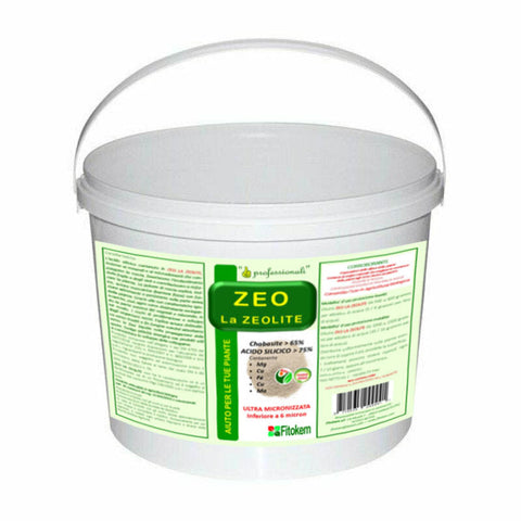 Zeolite Chabasite Micronizzata - 3 Kg Difesa piante olio di neem biologico naturale