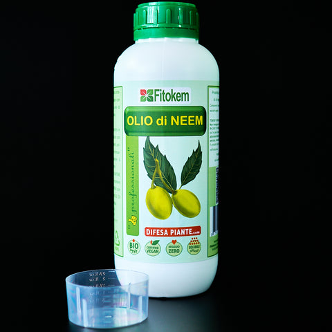 Olio di Neem 1 L Difesa piante olio di neem biologico naturale