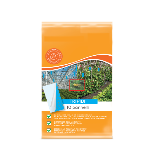 10 Pannelli blu CM.40x25 Per la cattura dei Tripidi - Trappole cromotropiche per catture massali - Consentite in agricoltura biologica Difesa piante olio di neem biologico naturale