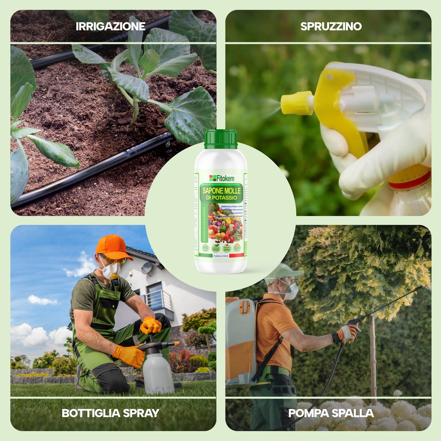 Sapone molle di potassio | Per piante | Fitokem