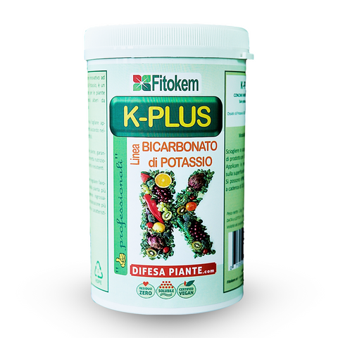 Bicarbonato di potassio K-Plus - 1kg. Per piante, orto ,bolla del pesco