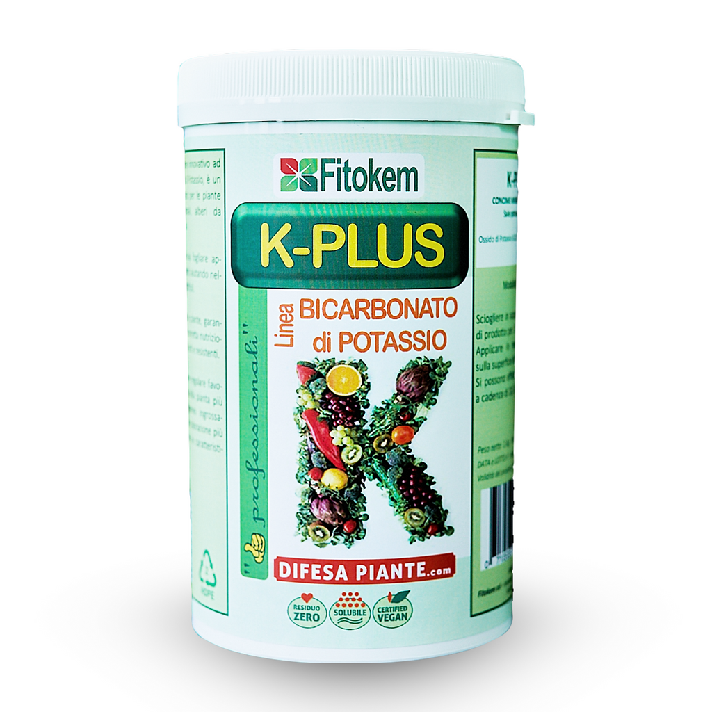 Bicarbonato di Potassio elevata purezza indicato per Orto - Frutteto - Giardino