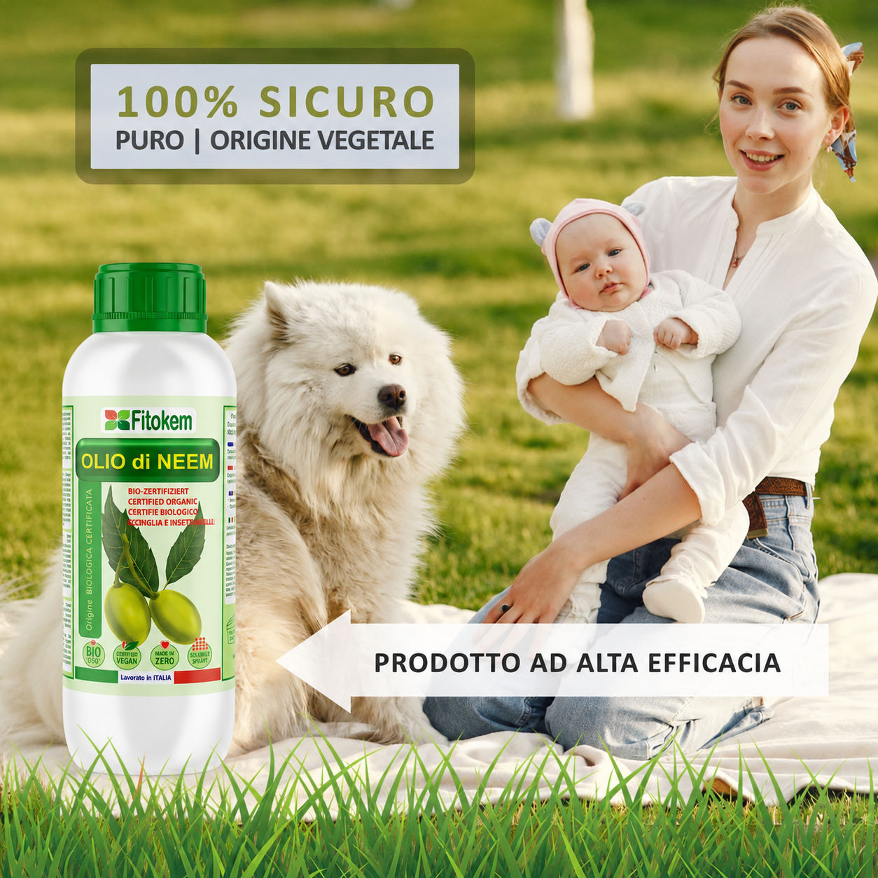 Olio di Neem 1 L Difesa piante olio di neem biologico naturale