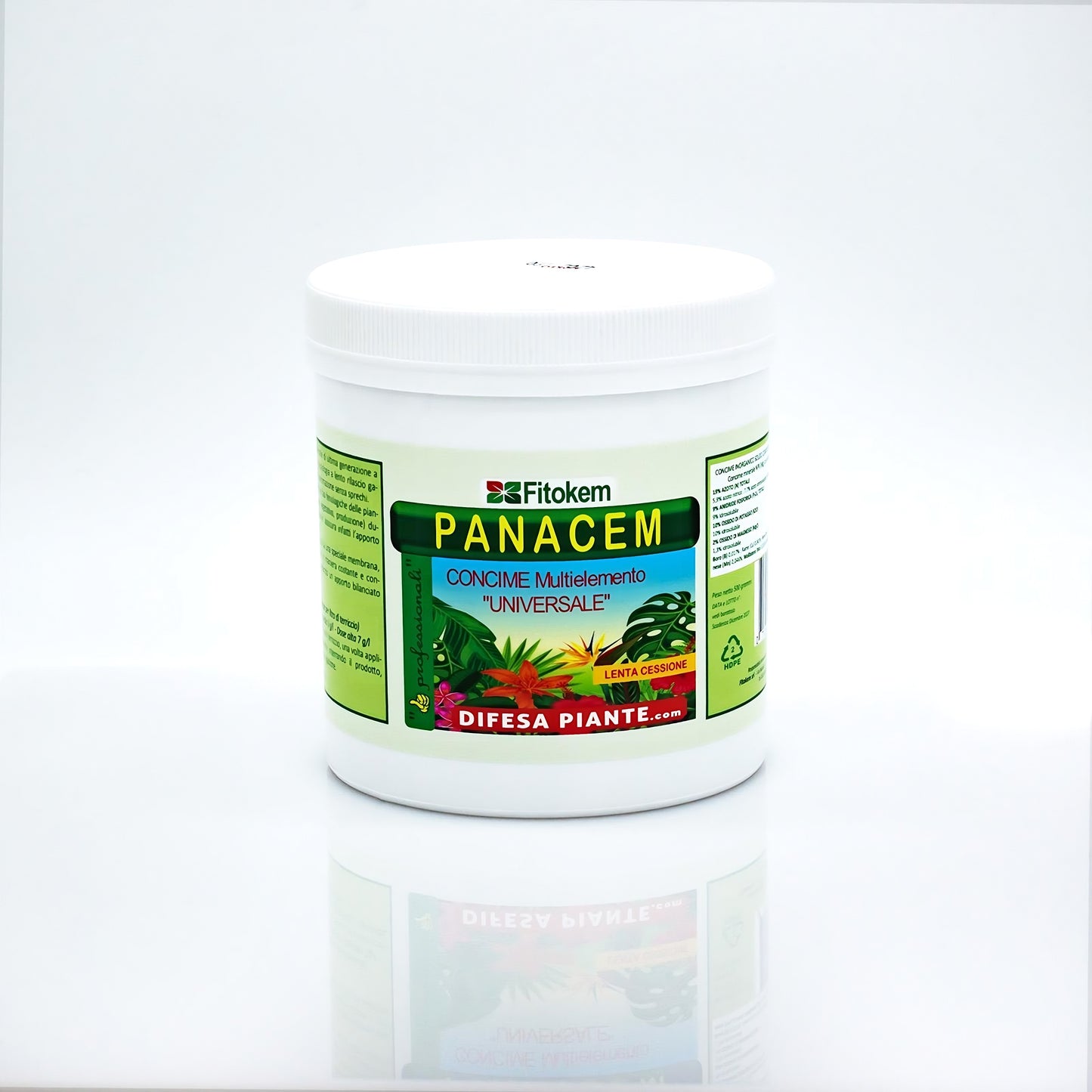 PANACEM Concime Granulare Lenta Cessione a Base di Macroelementi Concime Universale Granulare Inorganico, Fertilizzante Piante Verdi, Prato, Agrumi, Alberi da Frutto, Orto, Fiori