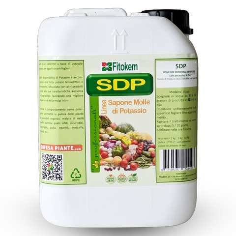 Concime SDP  a base di sapone molle di potassio concentrato |