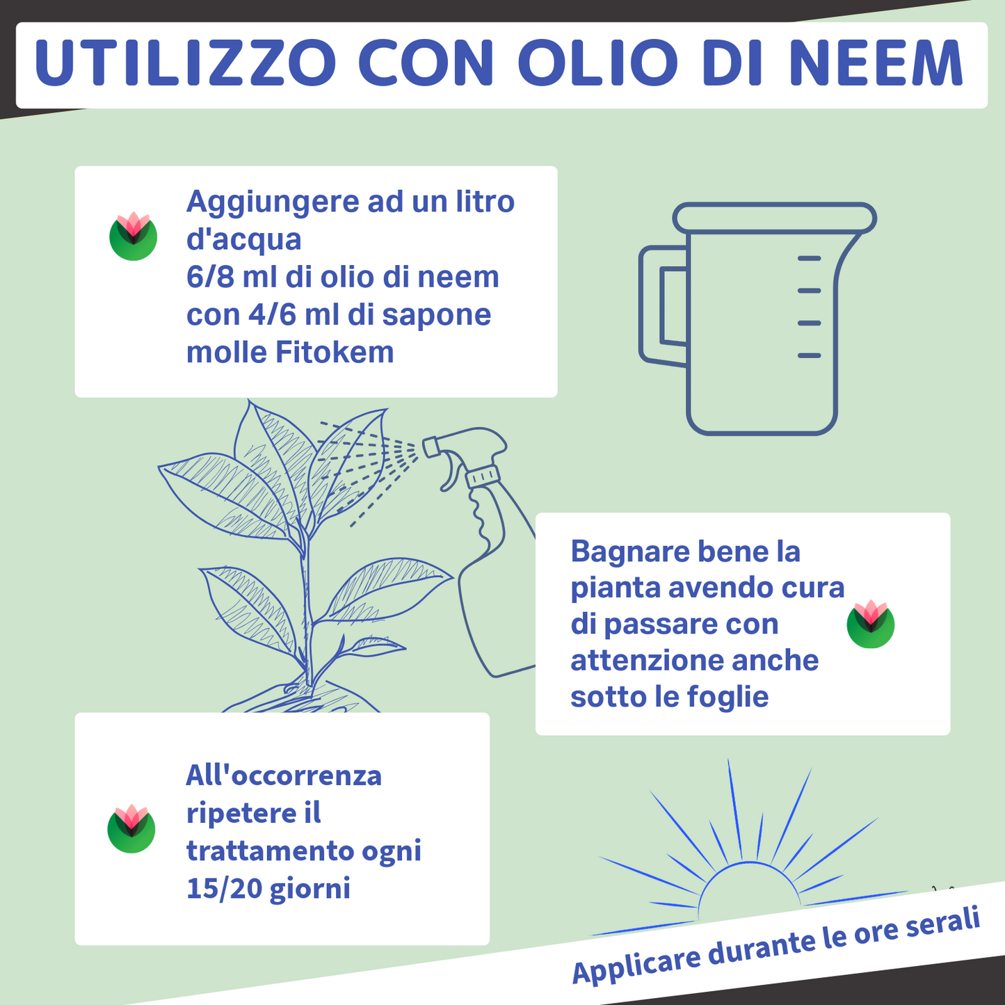 Sapone molle di potassio 1L | Per piante | Fitokem