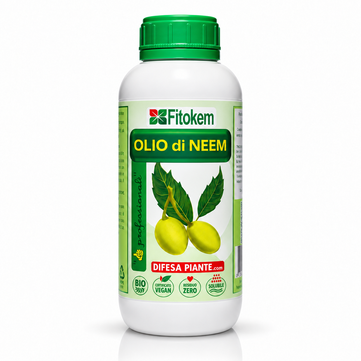 Olio di Neem Idrosolubile Biologico Fitokem formato 1 L