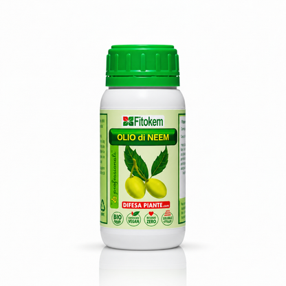 Olio di Neem Idrosolubile Biologico Fitokem formato 250 ml