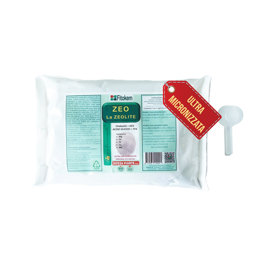 Zeolite Chabasite Micronizzata | Ammendante Per Piante | Fitokem