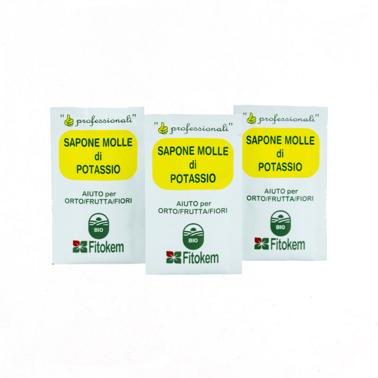 Sapone molle di potassio - 3 Bustine da 10ML Difesa piante biologico naturale