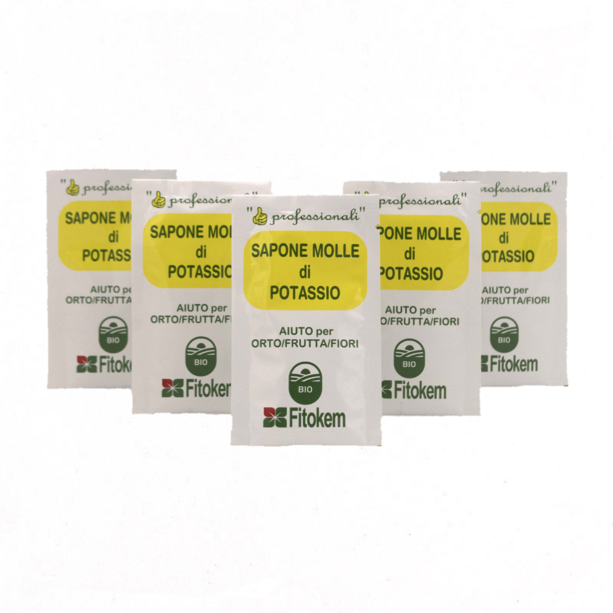 Sapone molle di potassio - 5 Bustine da 10ML Difesa piante biologico naturale