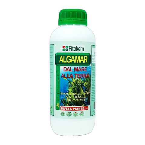 ALGAMAR - Biostimolante per piante - 1L Fitokem Difesa piante olio di neem biologico naturale
