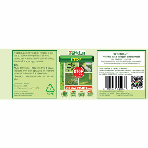 Fitokem STOP corroborante a base di olio di soia per piante – Con tag  Caratteristica_Bio –