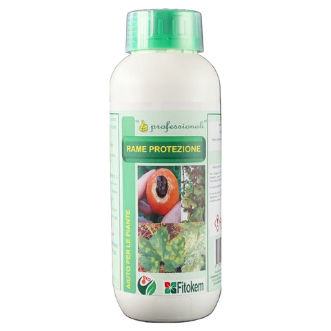 Rame protezione - Contro funghi e batteri - 1 LITRO Difesa piante olio di neem biologico naturale