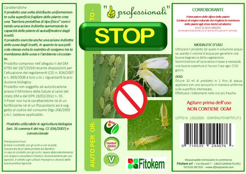 Olio di Neem 1L &amp; Sapone di potassio 1L &amp; Stop corroborante 1L Difesa piante biologico naturale